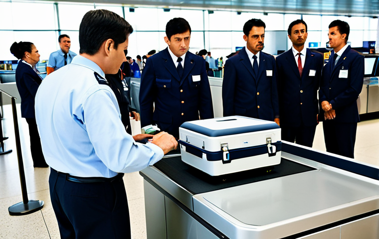 항공보안관리사 자격증으로 가는 첫걸음 - Training Session**

"A group of trainee air security assistants in a classroom setting, fully clothe...