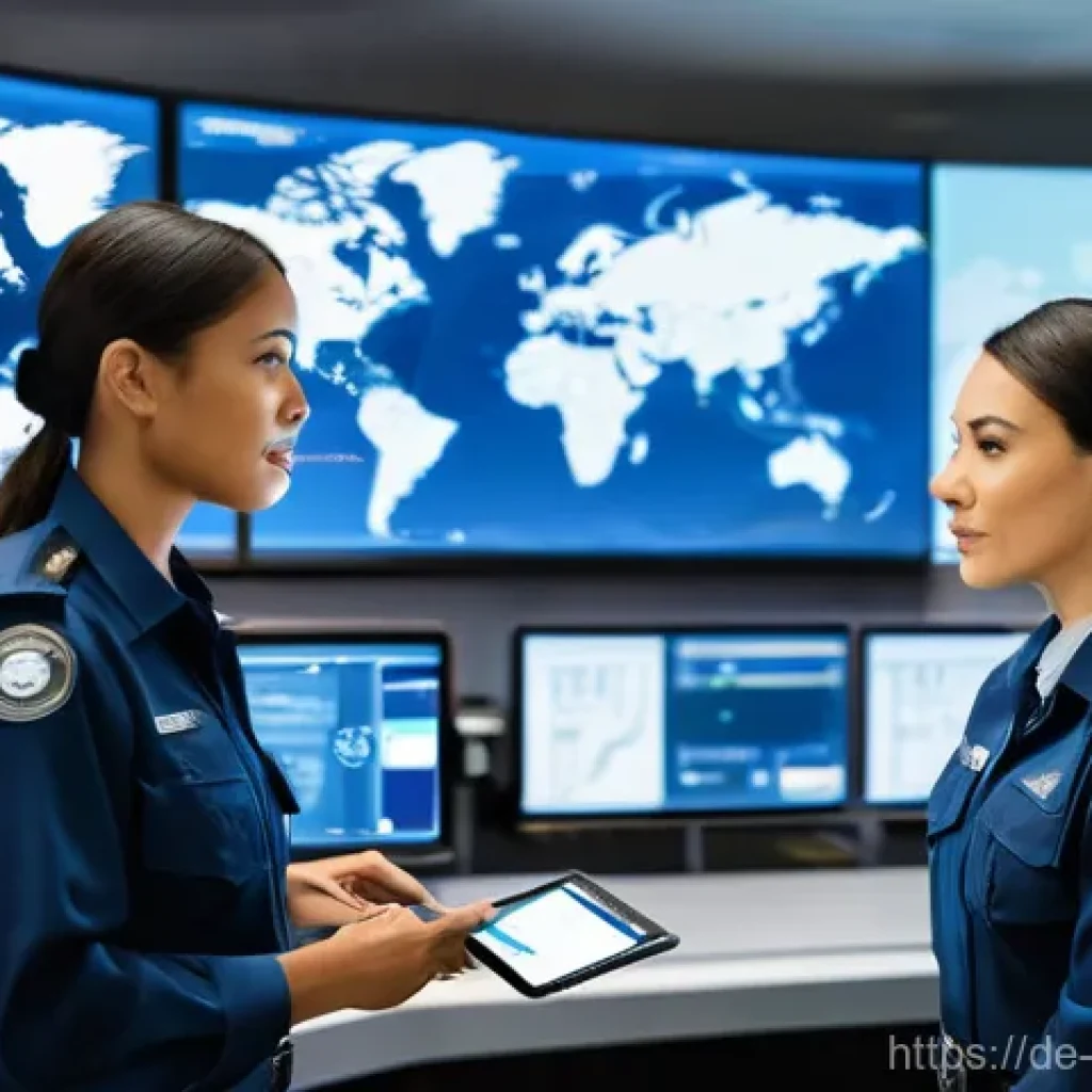 항공보안관리사 실무 체크리스트 - **Prompt: Holistic Aviation Security Team in Action**
    "A diverse team of five aviation security ...