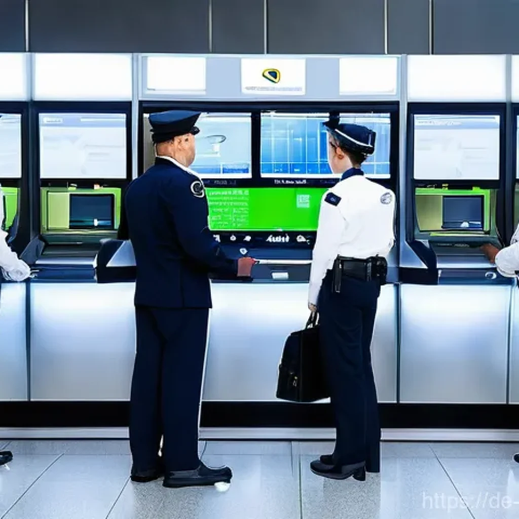 항공보안관리사와 보안관리 시스템 활용 - **Prompt 1: The Vigilant Guardians of the Skies**
    "A diverse group of highly professional German...